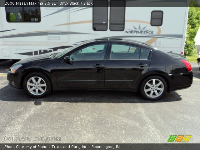 2006 Nissan maxima sl black #2
