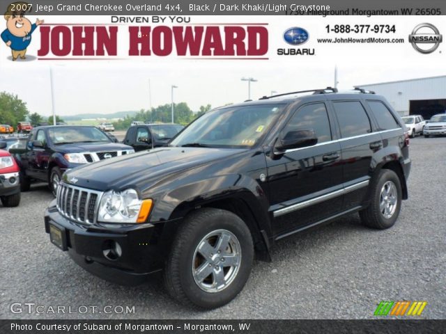 2007 Jeep Grand Cherokee Overland 4x4 in Black