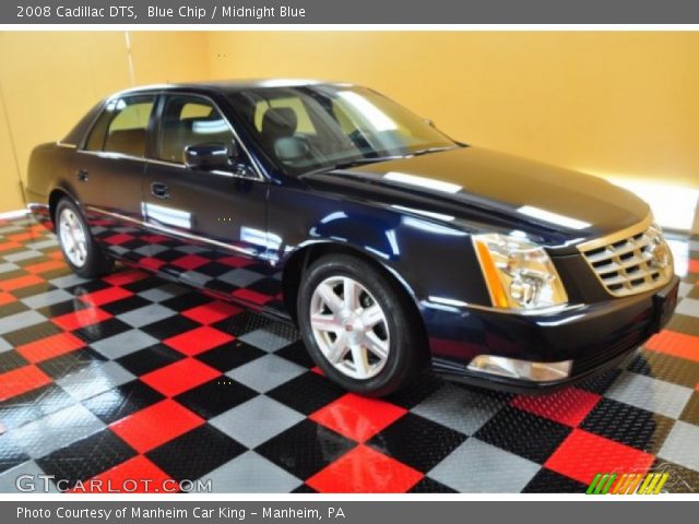2008 Cadillac DTS  in Blue Chip