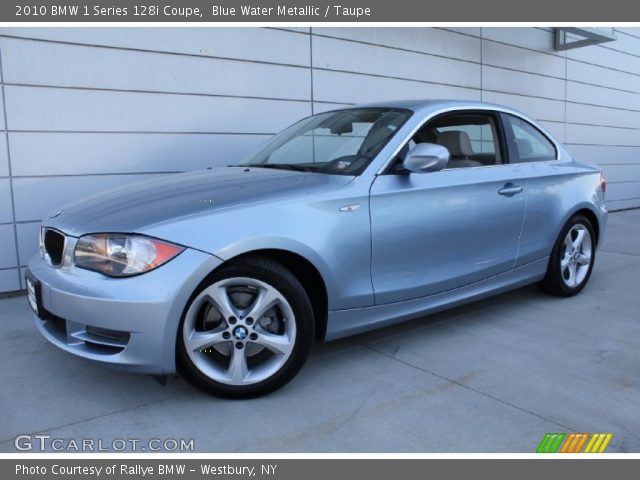 2010 BMW 1 Series 128i Coupe in Blue Water Metallic