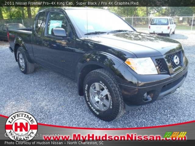 2011 Nissan Frontier Pro-4X King Cab in Super Black