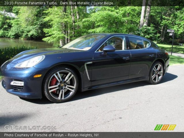 2010 Porsche Panamera Turbo in Dark Blue Metallic