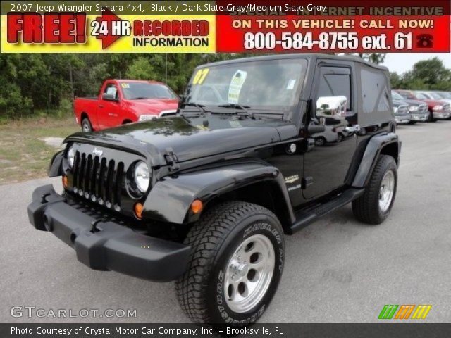 2007 Jeep Wrangler Sahara 4x4 in Black