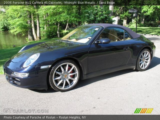 2006 Porsche 911 Carrera 4S Cabriolet in Midnight Blue Metallic