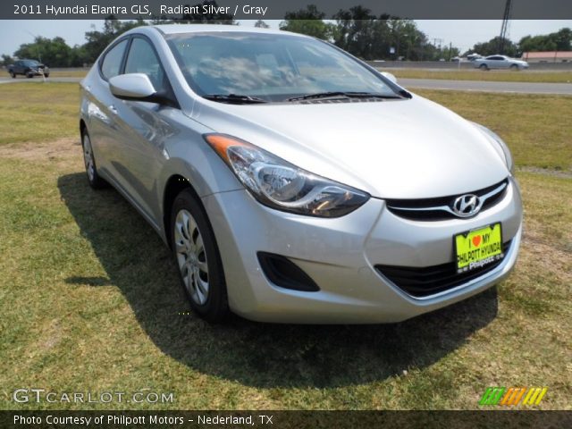 2011 Hyundai Elantra GLS in Radiant Silver