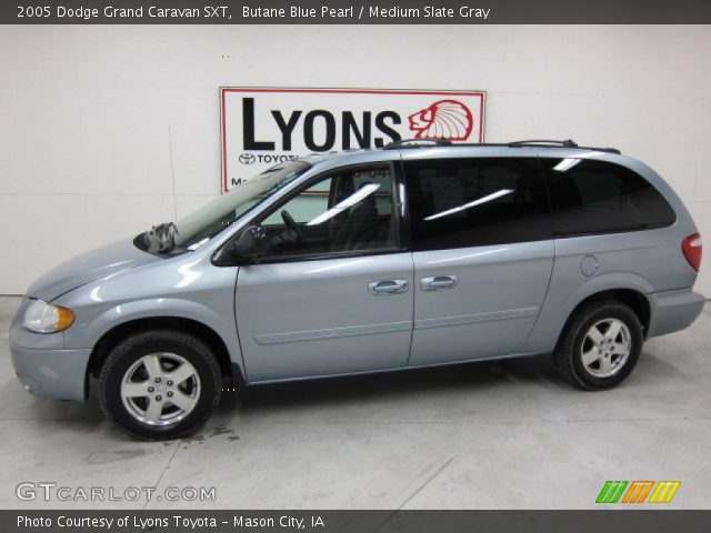 2005 Dodge Grand Caravan SXT in Butane Blue Pearl