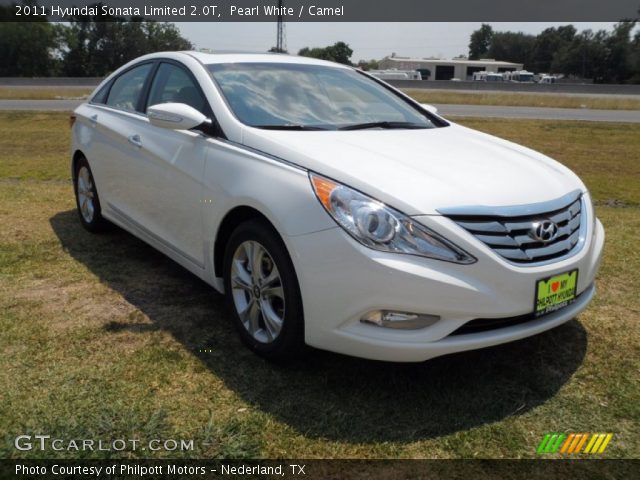 2011 Hyundai Sonata Limited 2.0T in Pearl White