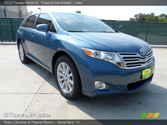 2011 Toyota Venza I4 in Tropical Sea Metallic