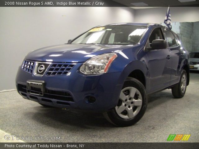 2008 Nissan Rogue S AWD in Indigo Blue Metallic