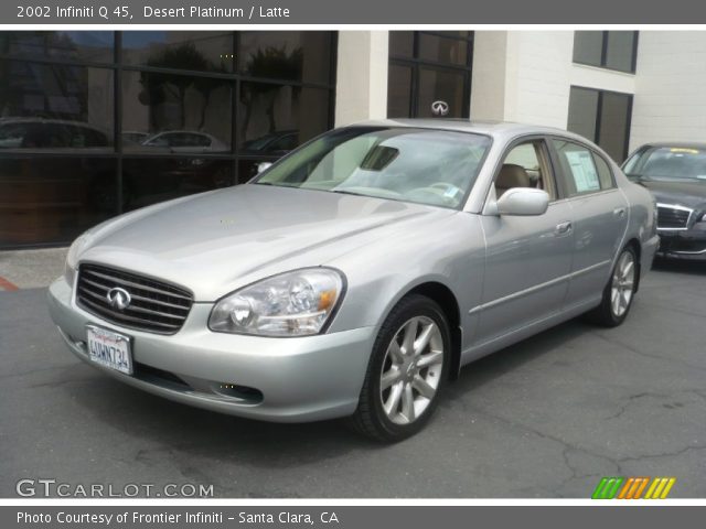 2002 Infiniti Q 45 in Desert Platinum