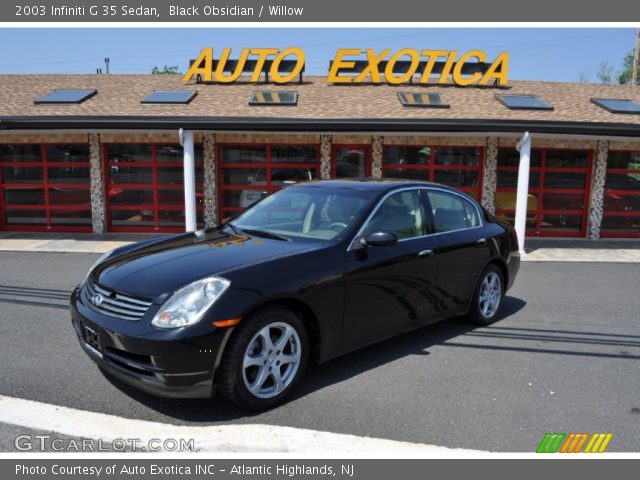 2003 Infiniti G 35 Sedan in Black Obsidian