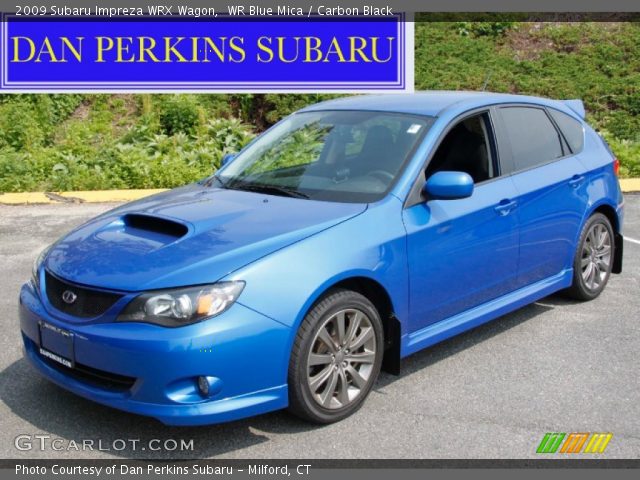 2009 Subaru Impreza WRX Wagon in WR Blue Mica