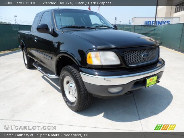 2000 Ford F150 XLT Extended Cab 4x4 in Black