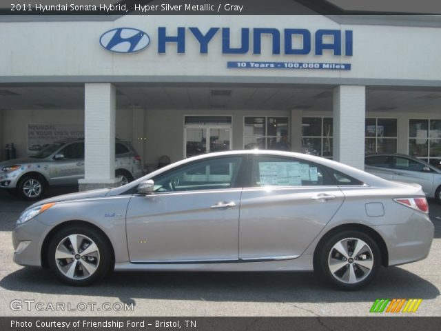 2011 Hyundai Sonata Hybrid in Hyper Silver Metallic