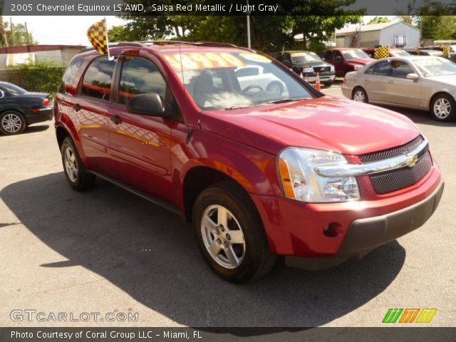 2005 Chevrolet Equinox LS AWD in Salsa Red Metallic