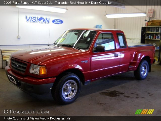 2003 Ford Ranger XLT SuperCab in Toreador Red Metallic