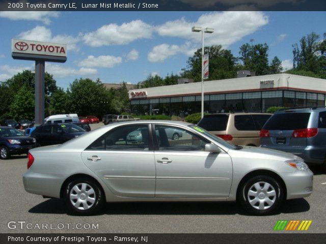 2003 Toyota Camry LE in Lunar Mist Metallic