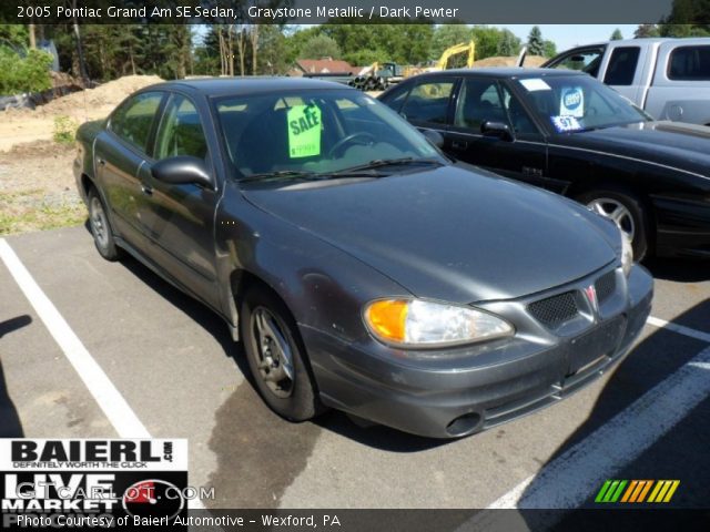 2005 Pontiac Grand Am SE Sedan in Graystone Metallic