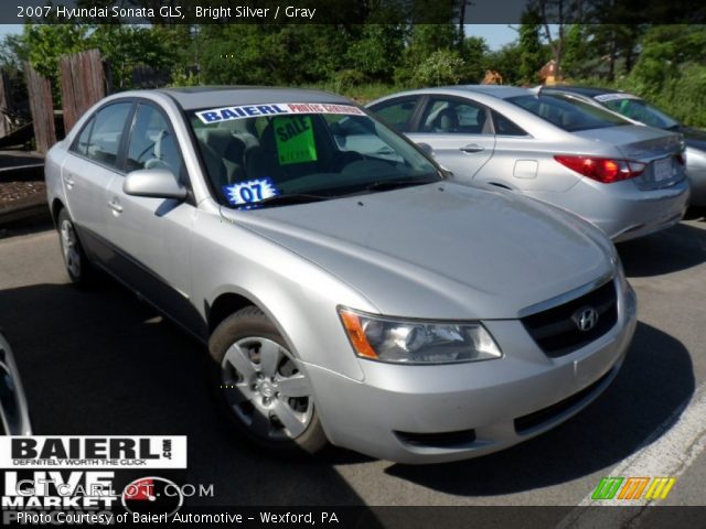 2007 Hyundai Sonata GLS in Bright Silver