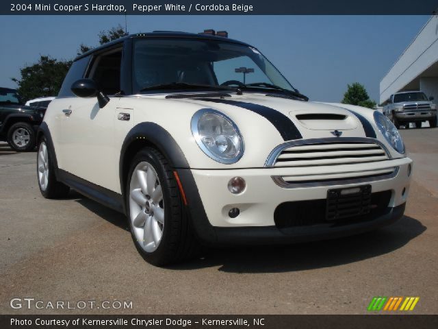 2004 Mini Cooper S Hardtop in Pepper White