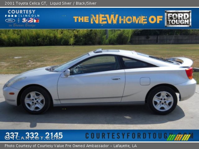 2001 Toyota Celica GT in Liquid Silver