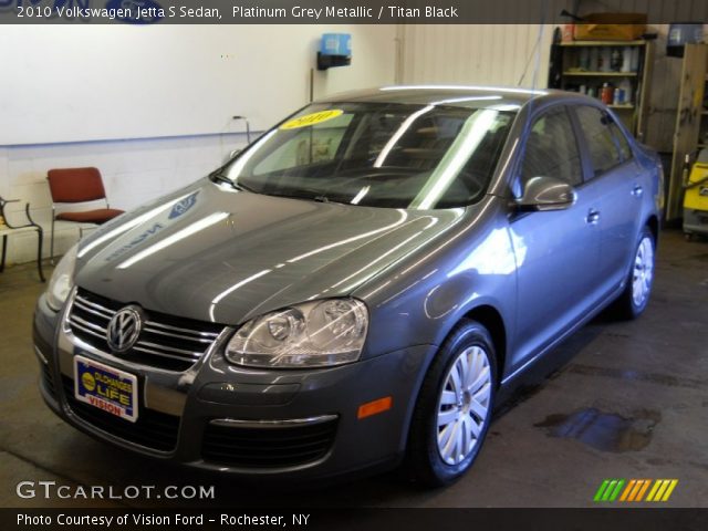 2010 Volkswagen Jetta S Sedan in Platinum Grey Metallic