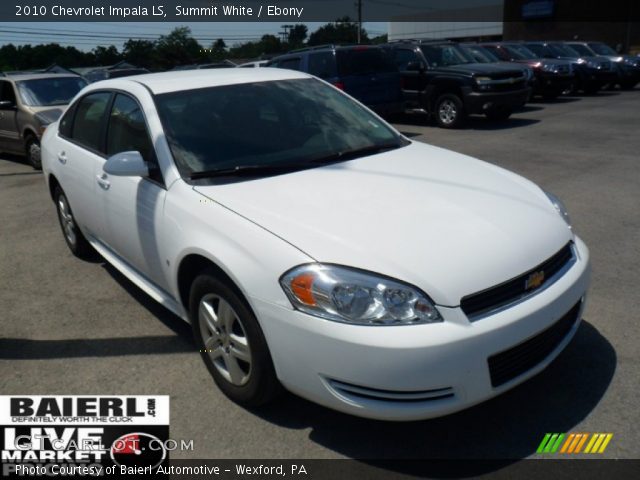 2010 Chevrolet Impala LS in Summit White
