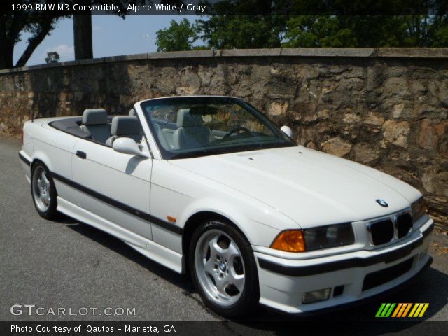 1999 BMW M3 Convertible in Alpine White
