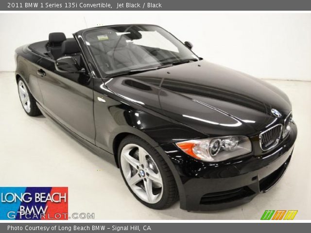 2011 BMW 1 Series 135i Convertible in Jet Black