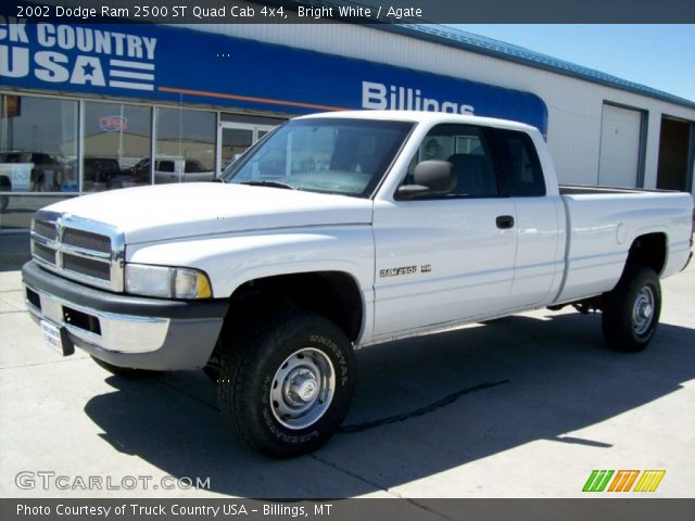 2002 Dodge Ram 2500 ST Quad Cab 4x4 in Bright White