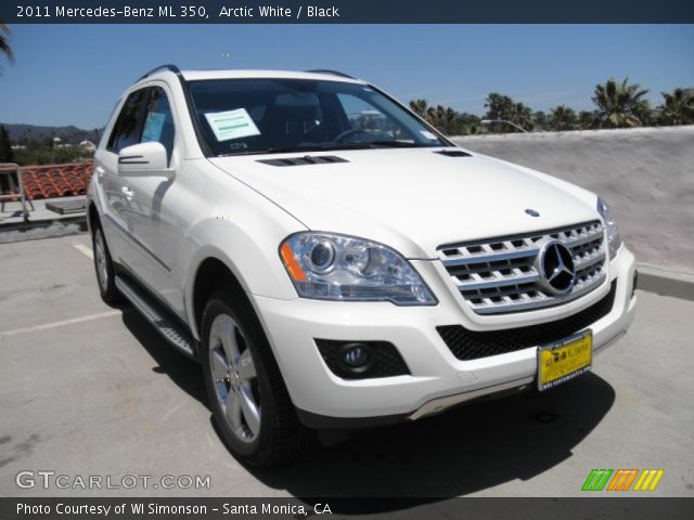 2011 Mercedes-Benz ML 350 in Arctic White