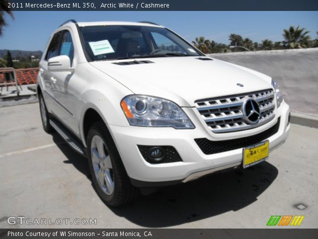 2011 Mercedes-Benz ML 350 in Arctic White
