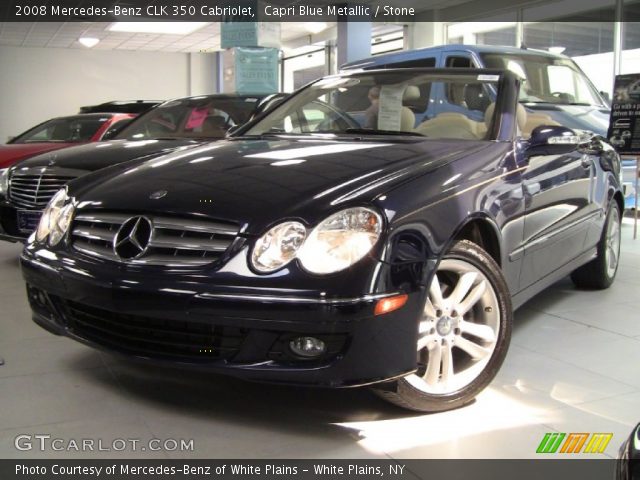 2008 Mercedes-Benz CLK 350 Cabriolet in Capri Blue Metallic