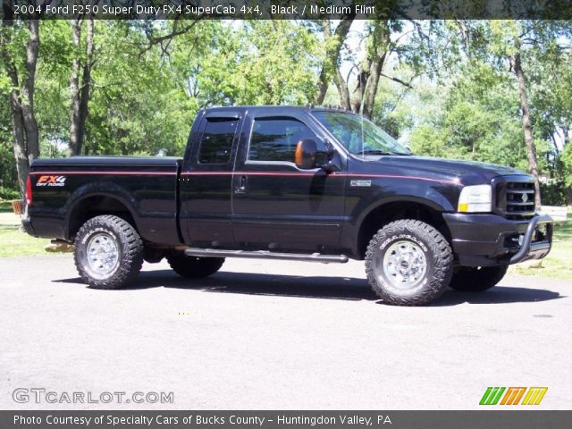2004 Ford F250 Super Duty FX4 SuperCab 4x4 in Black