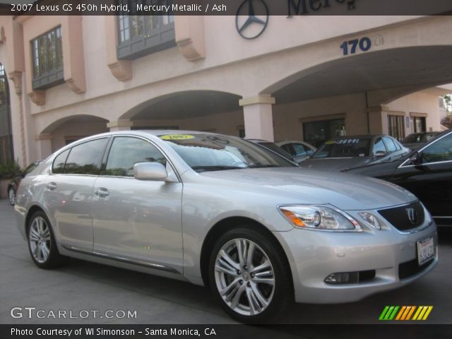 2007 Lexus GS 450h Hybrid in Mercury Metallic