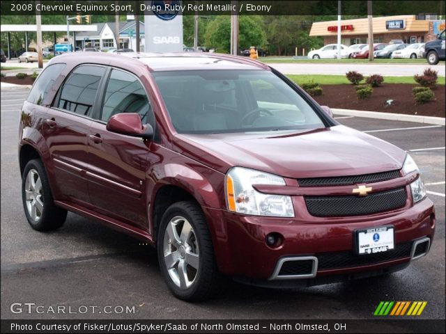 2008 Chevrolet Equinox Sport in Deep Ruby Red Metallic