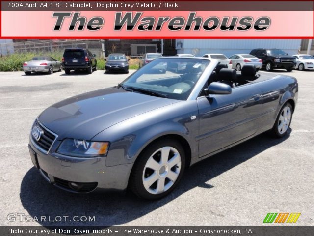 2004 Audi A4 1.8T Cabriolet in Dolphin Grey Metallic