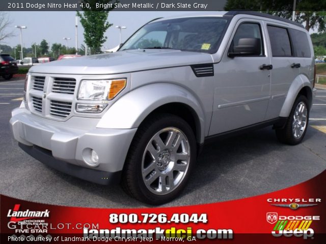 2011 Dodge Nitro Heat 4.0 in Bright Silver Metallic