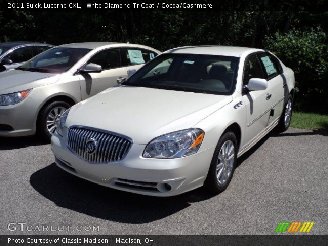 2011 Buick Lucerne CXL in White Diamond TriCoat