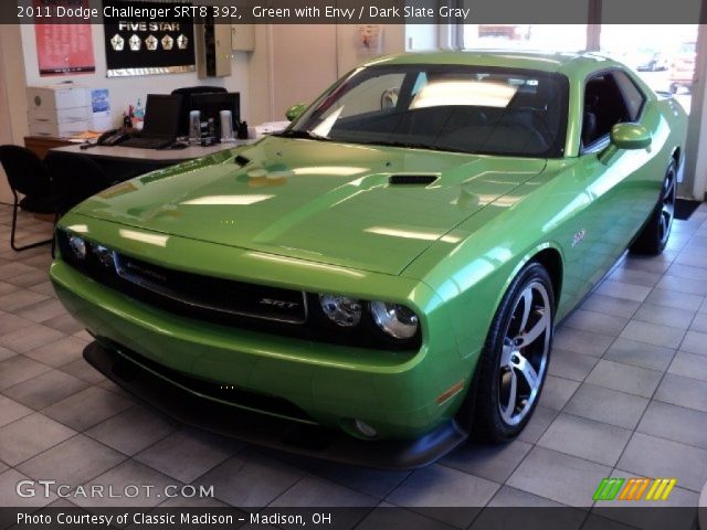 2011 Dodge Challenger SRT8 392 in Green with Envy