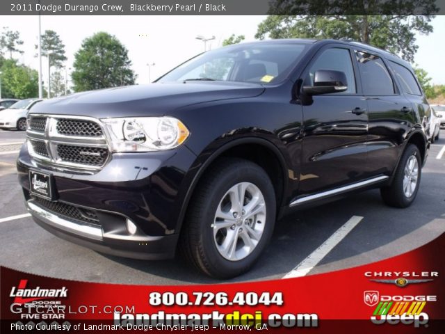 2011 Dodge Durango Crew in Blackberry Pearl