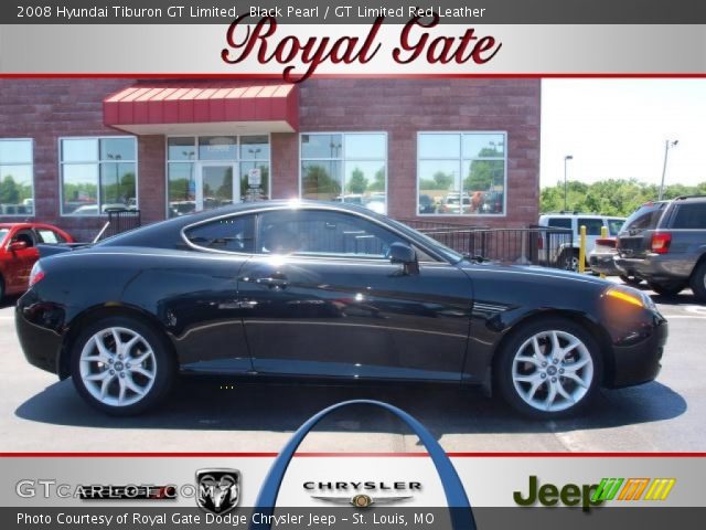 2008 Hyundai Tiburon GT Limited in Black Pearl