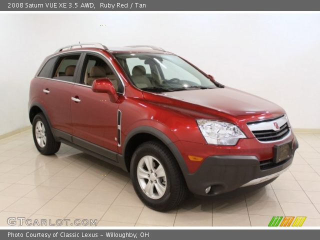 2008 Saturn VUE XE 3.5 AWD in Ruby Red