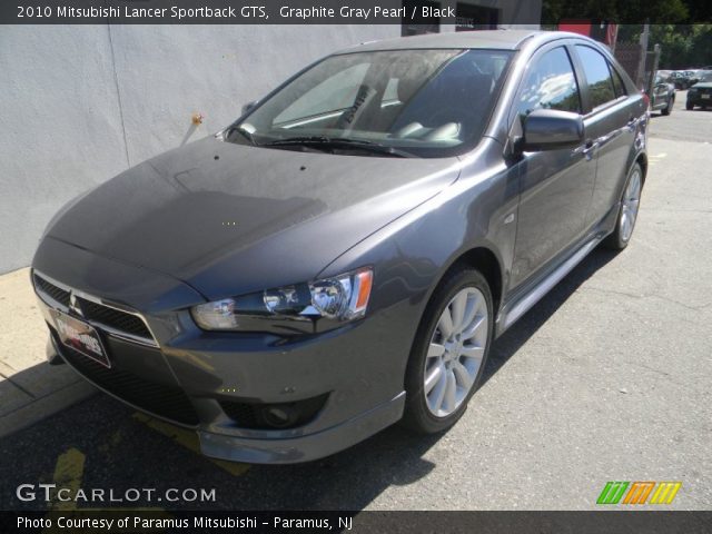 2010 Mitsubishi Lancer Sportback GTS in Graphite Gray Pearl