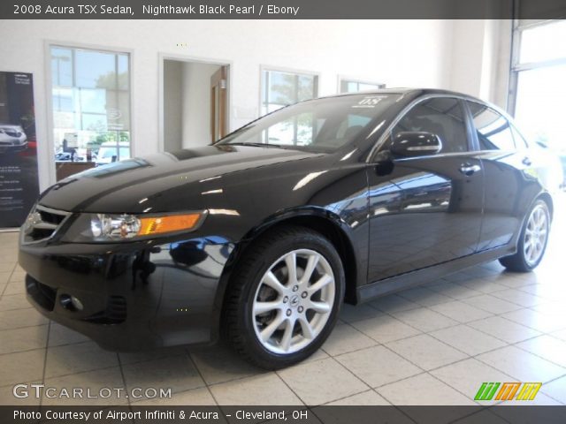 2008 Acura TSX Sedan in Nighthawk Black Pearl