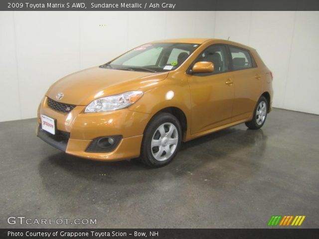 2009 Toyota Matrix S AWD in Sundance Metallic