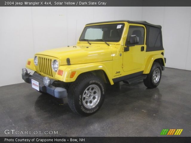 2004 Jeep Wrangler X 4x4 in Solar Yellow