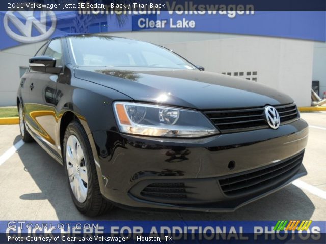 2011 Volkswagen Jetta SE Sedan in Black