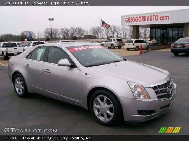 2008 Cadillac CTS Sedan in Light Platinum