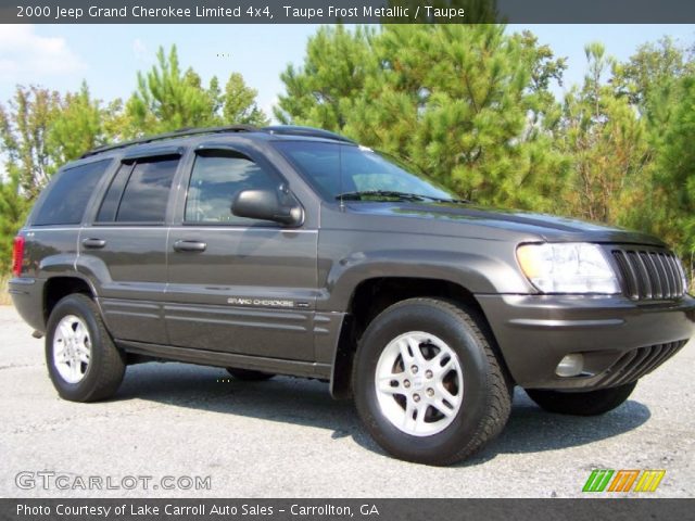2000 Jeep Grand Cherokee Limited 4x4 in Taupe Frost Metallic
